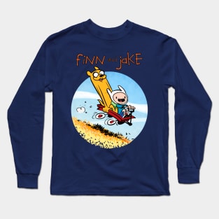 Finn and Jake Long Sleeve T-Shirt